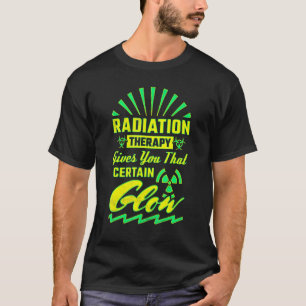 Camiseta Terapia de Radiação te Dá Aquela Luz Certinha  Rad