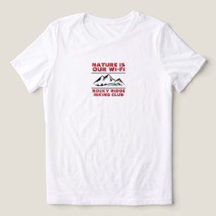Camiseta Terapia de Trilha Nome de Clube de Caminhada Minim