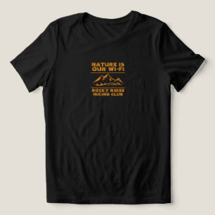 Camiseta Terapia de Trilha Nome de Clube Minimalista de Cam