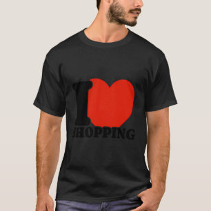 Camiseta Terapia de varejo Fanática Eu Adoro Comprar