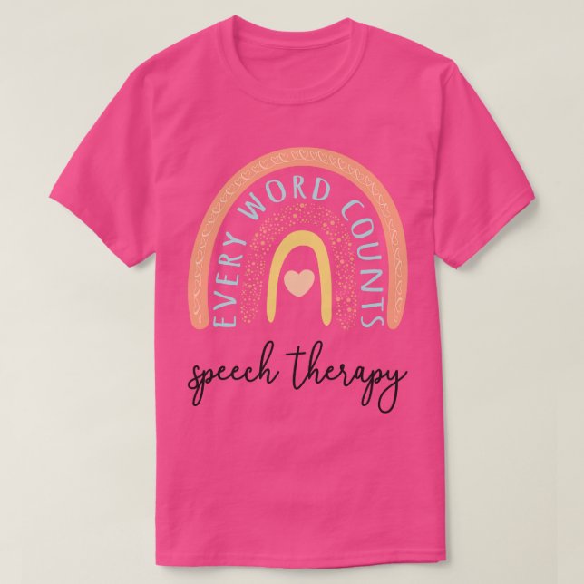 Camiseta Terapia de Voz II Cada Palavra Conta (Frente do Design)