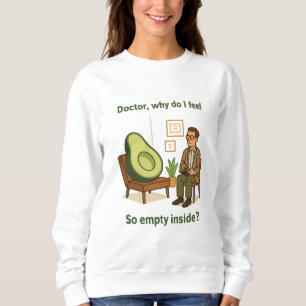 Camiseta Terapia do Abacate Por Que Estou Vazio Por Dentro