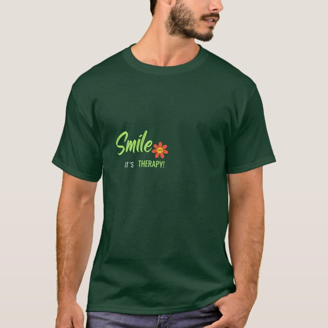 Camiseta Terapia do Sorriso – Divertida            (Frente)