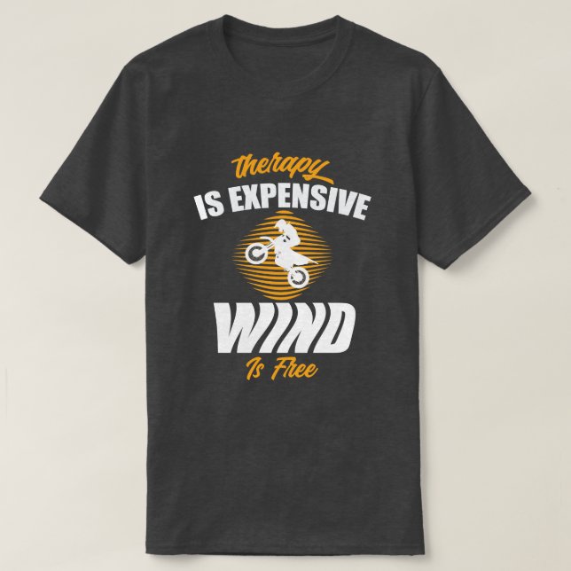 Camiseta terapia é cara windis é grátis (Frente do Design)