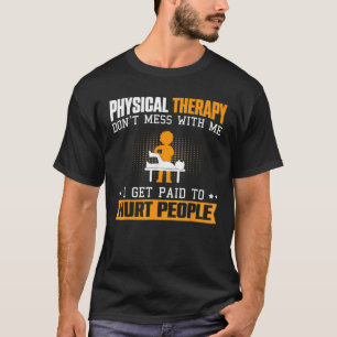 Camiseta Terapia Física Engraçada PT Terapia Física Assis