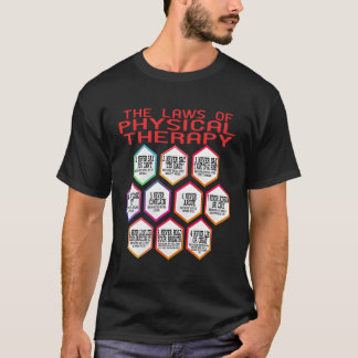 Camiseta Terapia Física Leis Da Física E Psicologia
