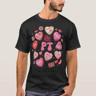 Camiseta Terapia Física Vales PT PTA Corações