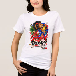Camiseta Terapia Gouyad - Terapia Gouyad Haitiana para Mulh