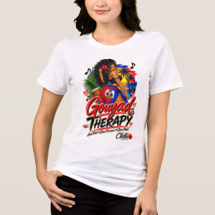 Camiseta Terapia Gouyad - Terapia Gouyad Haitiana para Mulh