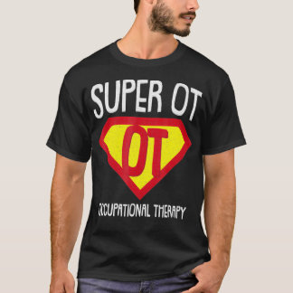 Camiseta Terapia Ocupacional de Super-Herói Terapêutica OTA
