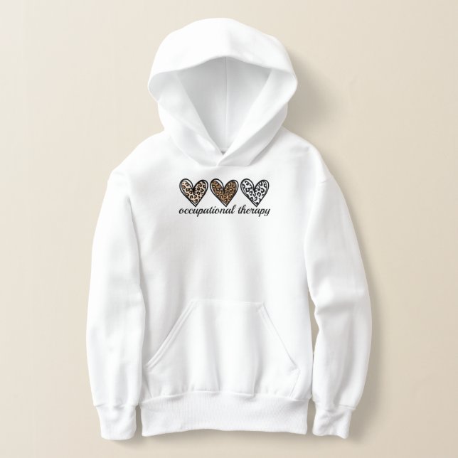 Camiseta Terapia Ocupacional Impressão Cheetach Coração (Postura )