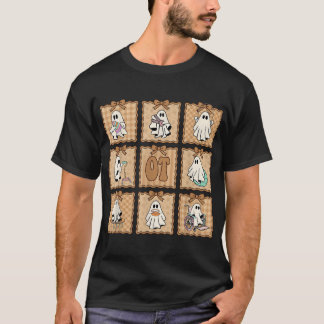 Camiseta Terapia Ocupacional no Halloween Fantasma Assustad