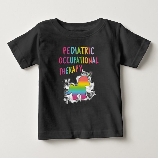 Camiseta Terapia ocupacional pediatra OT (Frente)