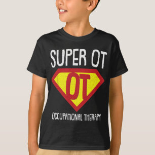 Camiseta Terapia Ocupacional Super-Herói Legal Terapia OT-A