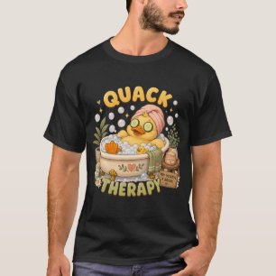 Camiseta Terapia Quack Loja de Spa Pato Kawaii