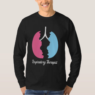 Camiseta Terapia Respiratória Engraçada Terapia Pulmonar Fe