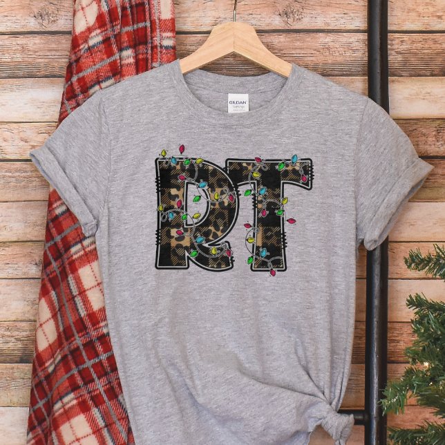 Camiseta Terapia Respiratória Natal TR (Respiratory Therapist Christmas Shirt)