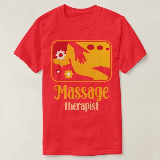 Camiseta Terapista de Massagem (Frente do Design)