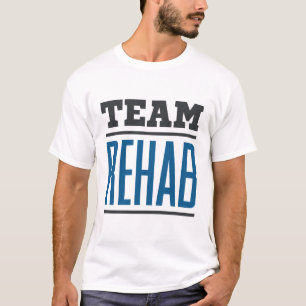 Camiseta Terapista Técnico de Reabilitação de Equipe