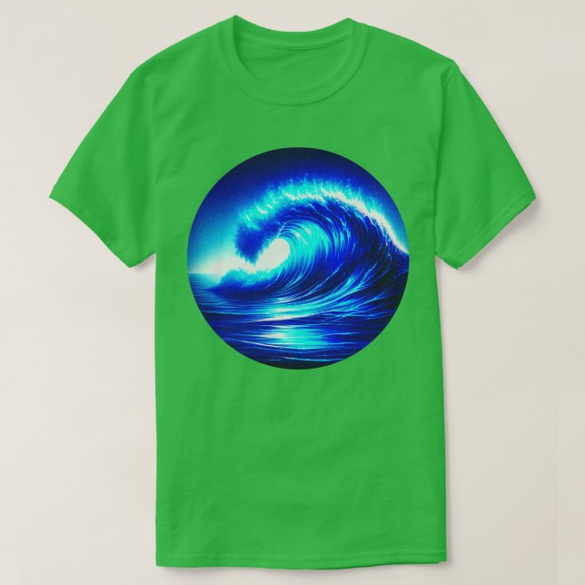 Camiseta Terça azul do oceano (Frente do Design)