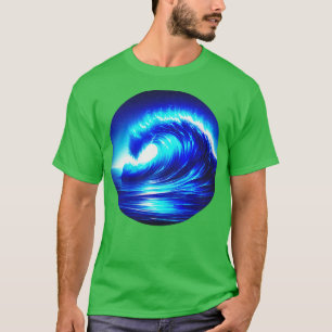 Camiseta Terça azul do oceano