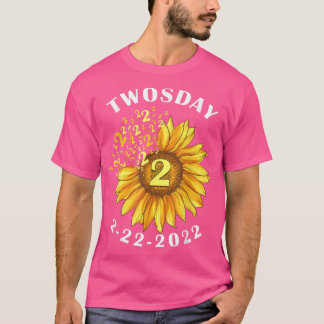 Camiseta Terça-feira, 22 de fevereiro de 2022
