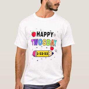 Camiseta Terça-Feira, 22 De Fevereiro De 2022 Escola Feliz