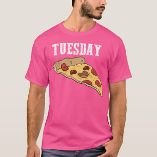 Camiseta Terça-feira é dia da pizza