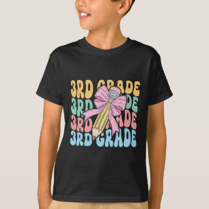 Camiseta Terceira professora da 3ª série Coquette Lápis Arc