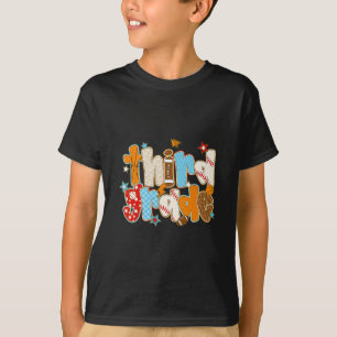 Camiseta Terceira Série Esboço de Futebol Americano Venda d
