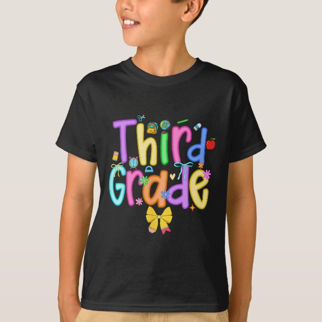 Camiseta Terceira Série Volta às Escolas Meninas Arco 3ª Sé (Frente)