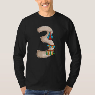 Camiseta Terceiro aniversário de 3 anos Do Llama, 3 Anos A