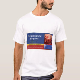 Camiseta Terceiro Congresso Continental