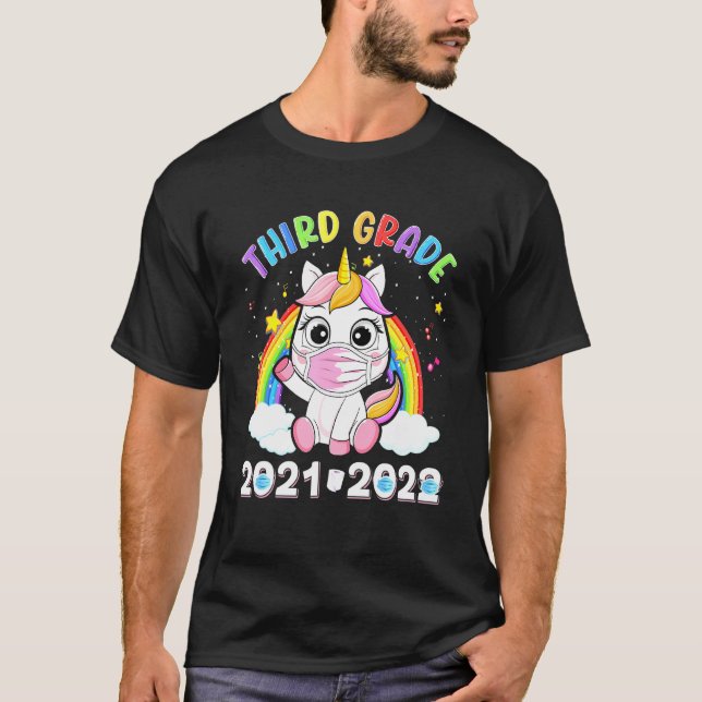 Camiseta Terceiro Grau 2021 2022 Máscara Unicórn De Volta À (Frente)
