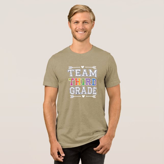 Camiseta Terceiro grau da equipe (Frente Completa)