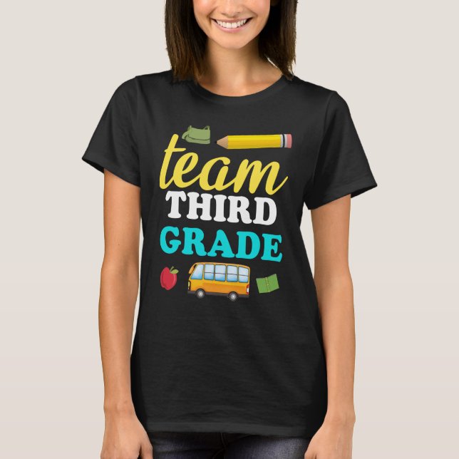 Camiseta terceiro grau da equipe (Frente)