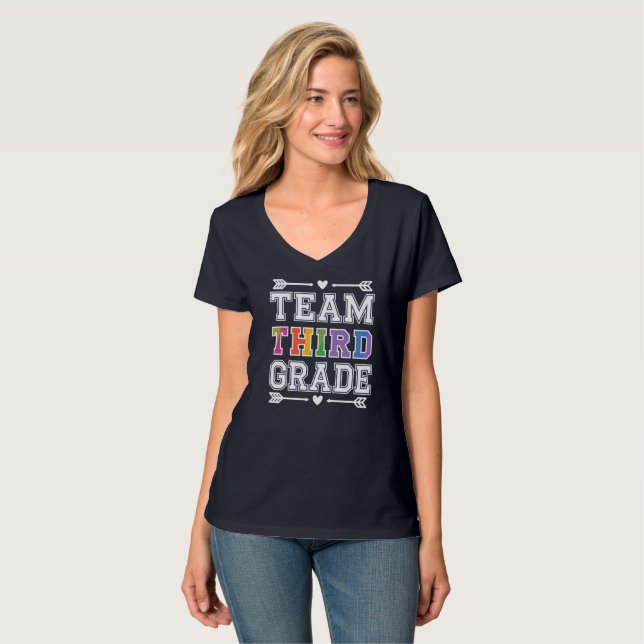 Camiseta Terceiro grau da equipe (Frente Completa)