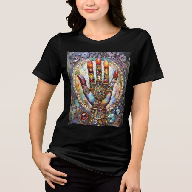Camiseta Terceiro Olho Místico Palma (Frente)