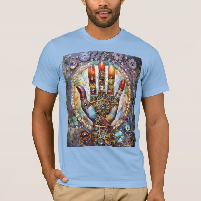 Camiseta Terceiro Olho Místico Palma (Frente)