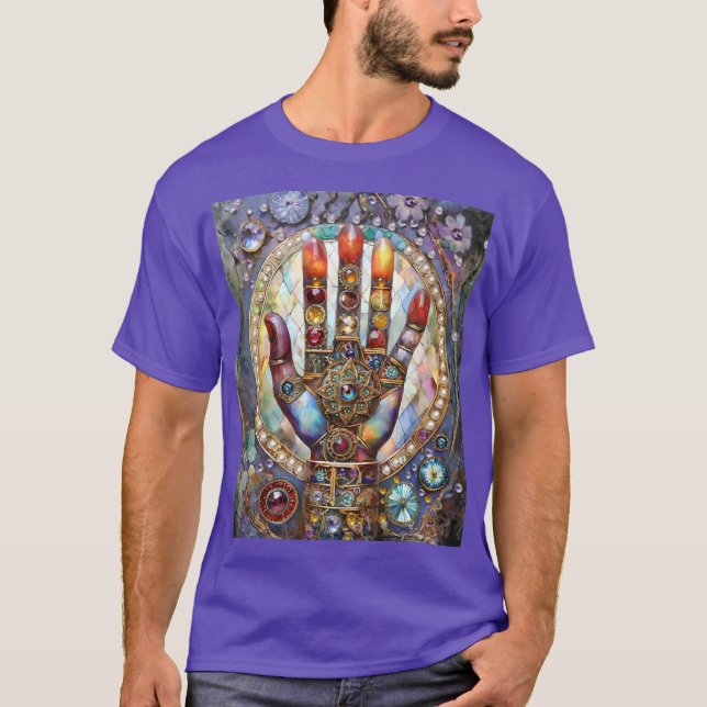 Camiseta Terceiro Olho Místico Palma (Frente)