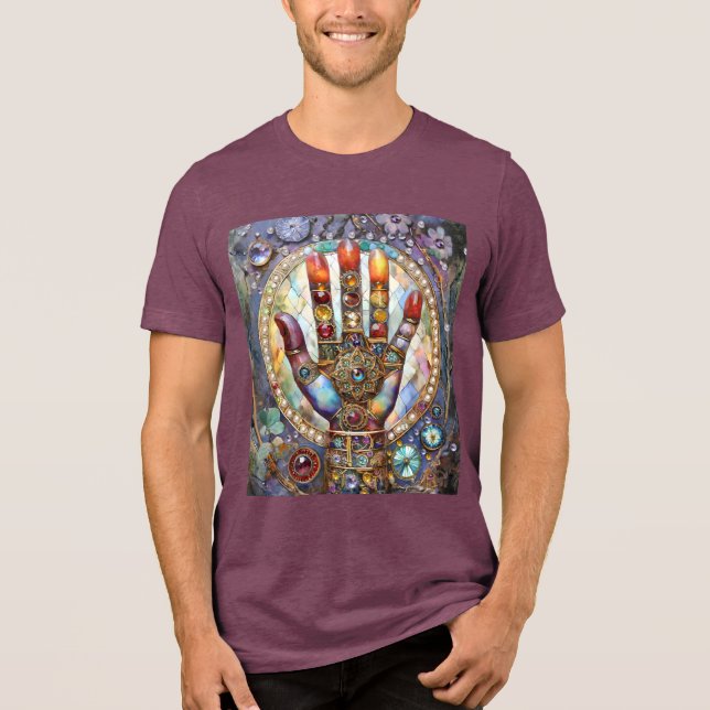 Camiseta Terceiro Olho Místico Palma (Frente)