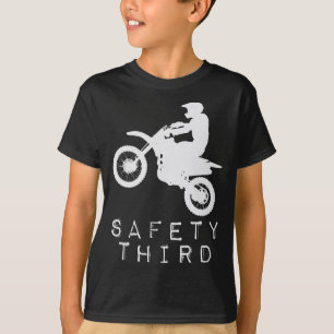 Camiseta Terceiro Terceiro Piloto de Motocicleta
