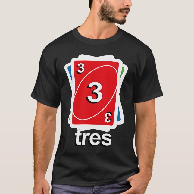 Camiseta Tercero regalo de cumpleaños para niños para tres (Frente)