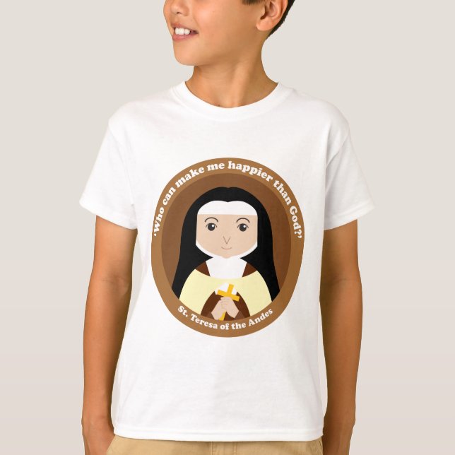 Camiseta Teresa dos Andes (Frente)