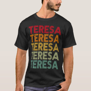 Camiseta Teresa Retro Name Humor Apelido