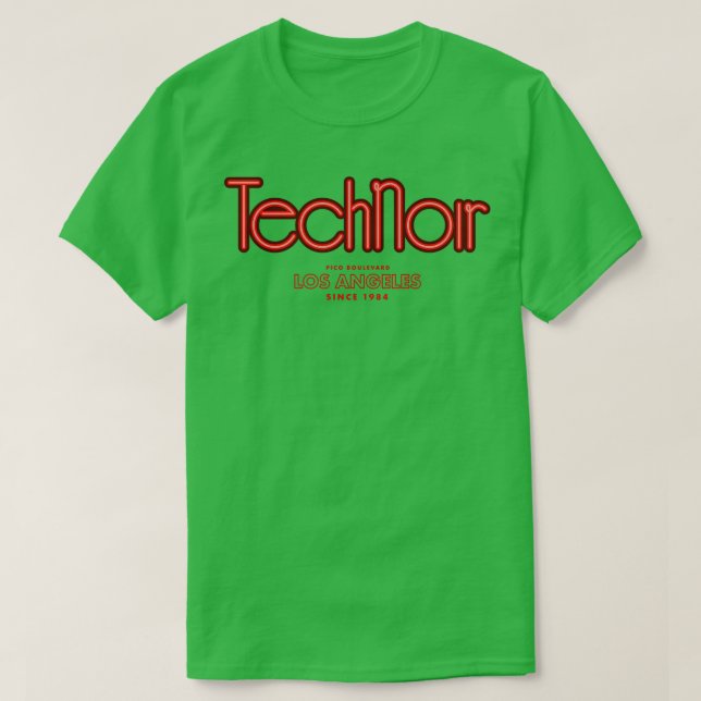 Camiseta Terminador TechNoir (Frente do Design)
