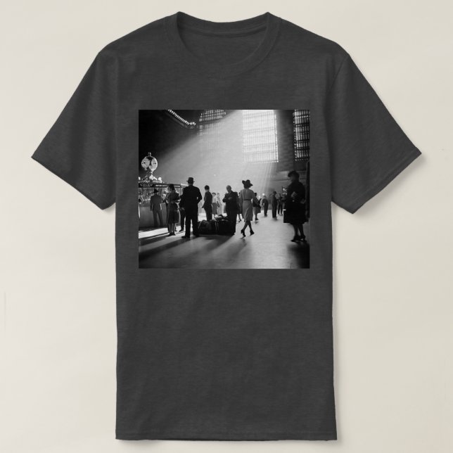 Camiseta Terminal Central Grande NYC 1941 (Frente do Design)