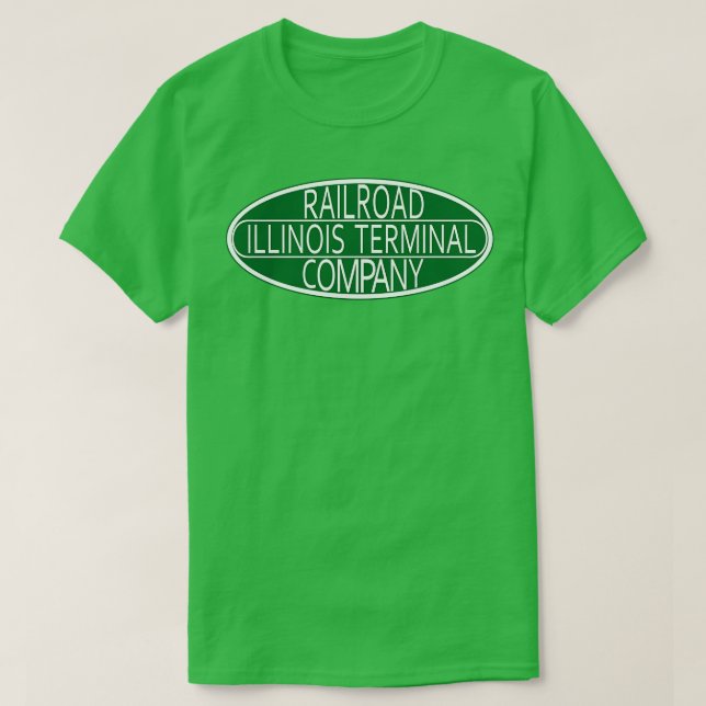 Camiseta Terminal Railroad TShirt de Illinois (Frente do Design)