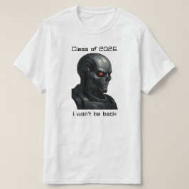 Camiseta Terminator Skull Graduation Class of 2026 Graduate