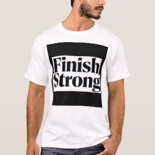 Camiseta Termine Forte Tipografia Negrita Motivacional Insp